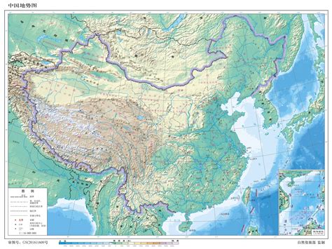 中國地形圖口訣